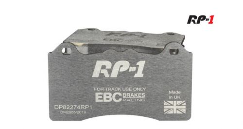 Ebc racing (991) carrera 3.4l (cast iron rotors only) rp-1 race rear brake pads