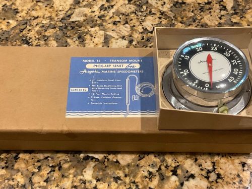 Vintage airguide marine boat speedometer up to 45mph