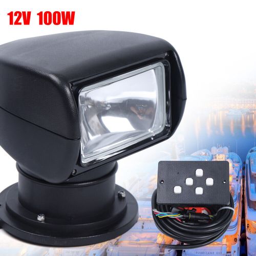 Remote control searchlight spotlight 360�� rotating 2500lm for marine boat car