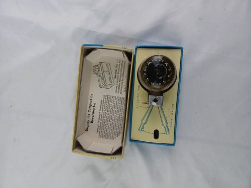 Vtg taylor navigator compass #2957 original box instructions car boat automobile