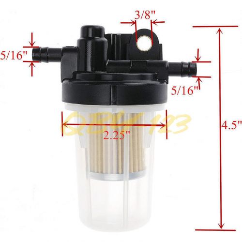 Fuel filter assembly 6a320-58862 complete diesel gasoline for kubota