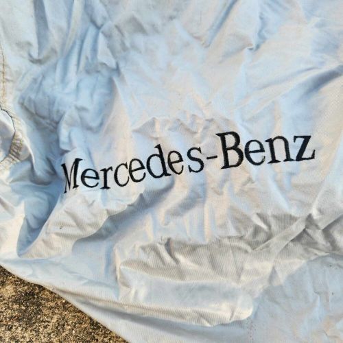 Mercedes benz car cover factory oem 300e 1986-93 with bag grey 1350498