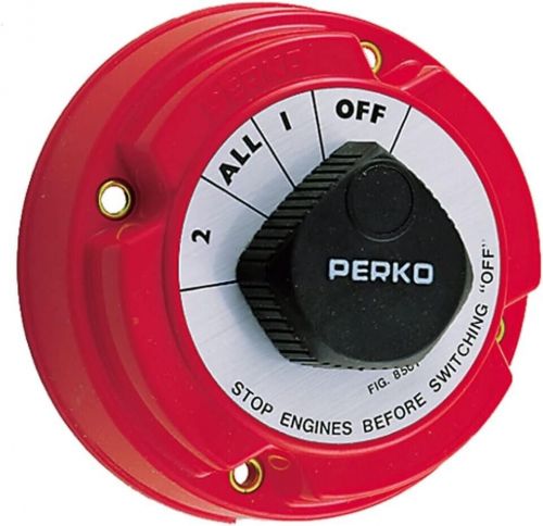 Medium duty battery selector switch red, small