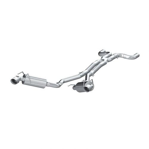 Mbrp 2.5&#034; stainless steel cat-back exhaust for 2010-2015 chevy camaro 3.6l