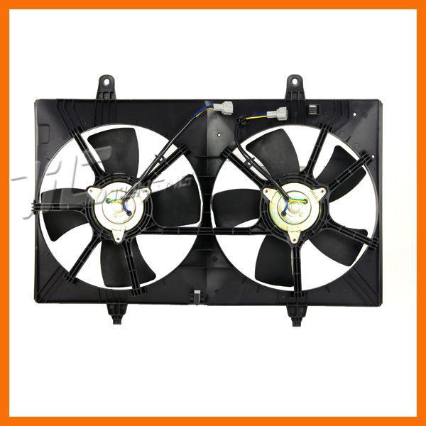 03-07 nissan murano radiator cooling condenser fan ni3115124 blades motor shroud