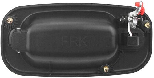 Front door handle outside exterior black for 2005 2006 gmc sierra 1500 chevy o4