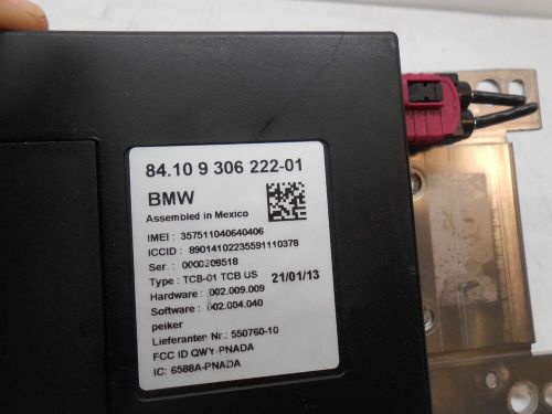 Bmw telematic communication module amplifier oem 84109306222 /  9306222 dr0481