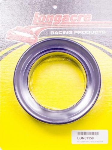 Longacre 52-61150 5/5.5&#034; deep groove coil-over spring rubber - blue medium