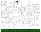 Genuine honda electronic parking brake control switch 35356-tba-a01