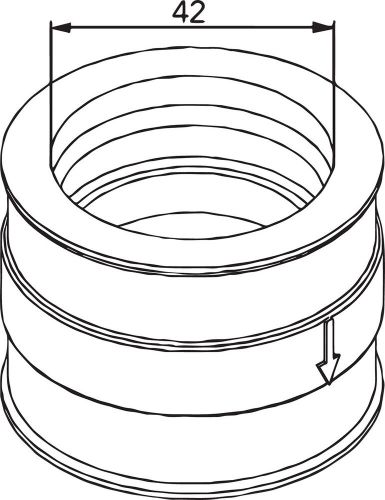 Parts unlimited carburetor mounting flange for 1987-1988 ski-doo safari 377e