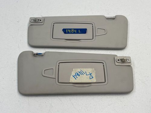 13 14 15 16 mercedes sl550 r231 front left &amp; right sunvisor visor set 1484 oem