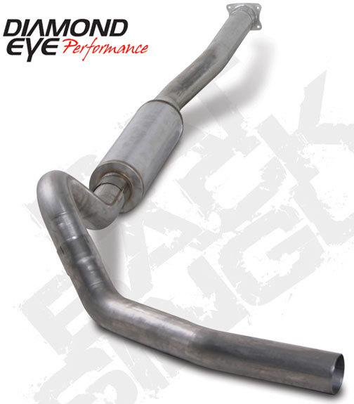 Diamond eye exhaust- 01-05 chevy 4" stainless-cat back single