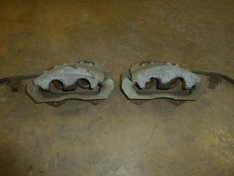 04 05 pontiac bonneville gxp front calipers dual piston upgrade w/ lines #10822