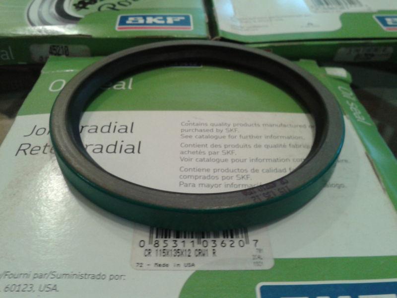 Skf oil seal p/n 45210 (cr 115x135x12 crw1 r) sale is for 3