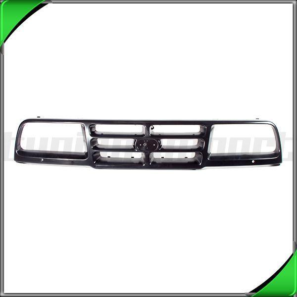 New front grille black facial body panel gm1200379 plastic 1996-1997 geo tracker