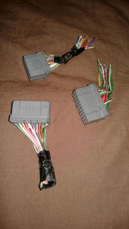 1995 honda civic ex 2dr 5spd ecu ecm 37820-p28-a02 0bd1 wiring plugs wire