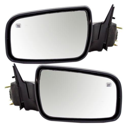 New pair set power side view mirror glass housing heat heated 08-09 taurus