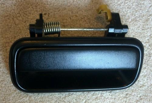 96 97 98 99 00 01 02 toyota 4runner left rear door handle black oem with bolts!