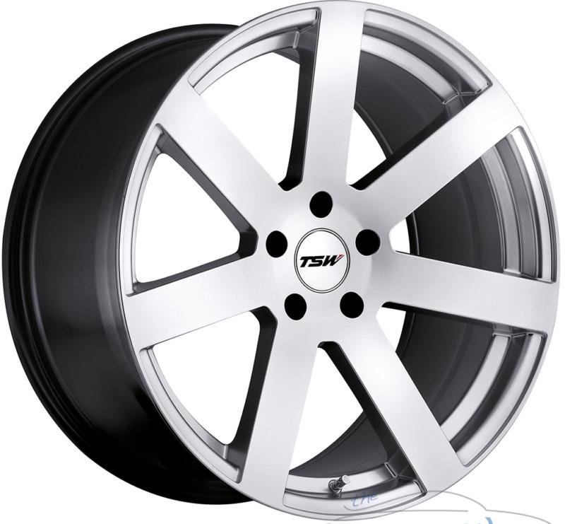 1 - 17x8 tsw bardo 5x100 +35mm hyper silver rim wheel inch 17"