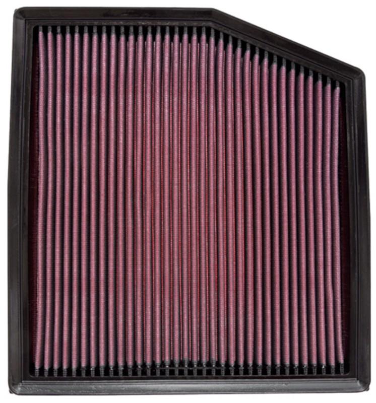 K&n filters 33-2458 - air filter; panel; h-1 in.; l-11 1/8 in.; w-10.5 in.