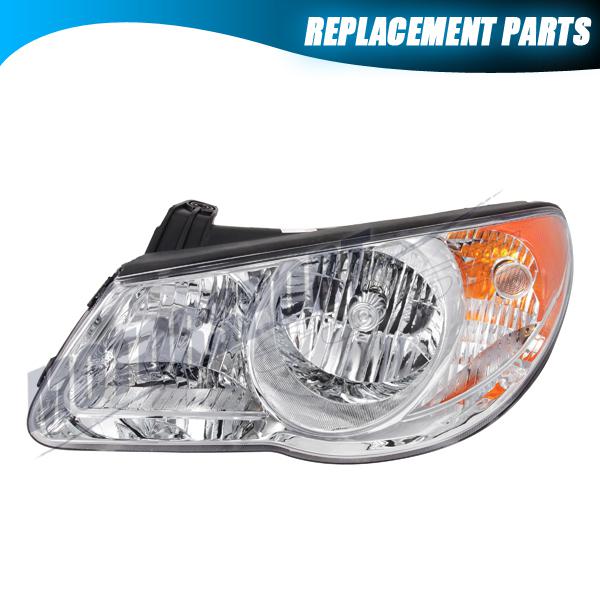 Driver side headlight head lamp for 07-09 hyundai elantra sedan 4dr assembly lh