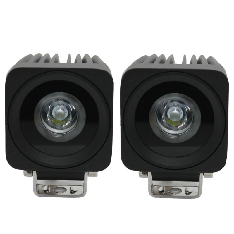 2x 10w cree led spot beam work light off road lamp jeep crv atv 4x4 4wd suv