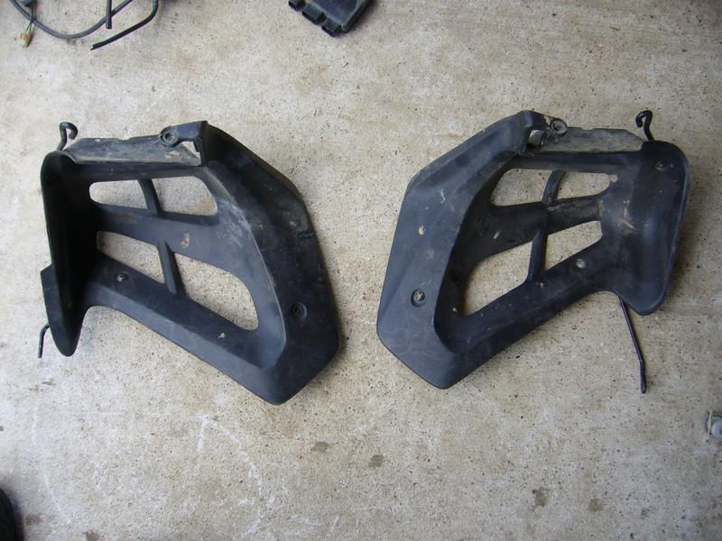 06 08 honda trx450r trx 450r 450 r heel guards guard pair foot pegs footpeg