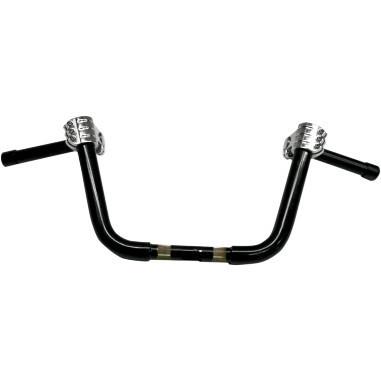 Klock werks kw06-01-8012-bc 12" klip hanger conventional black/chrome bars