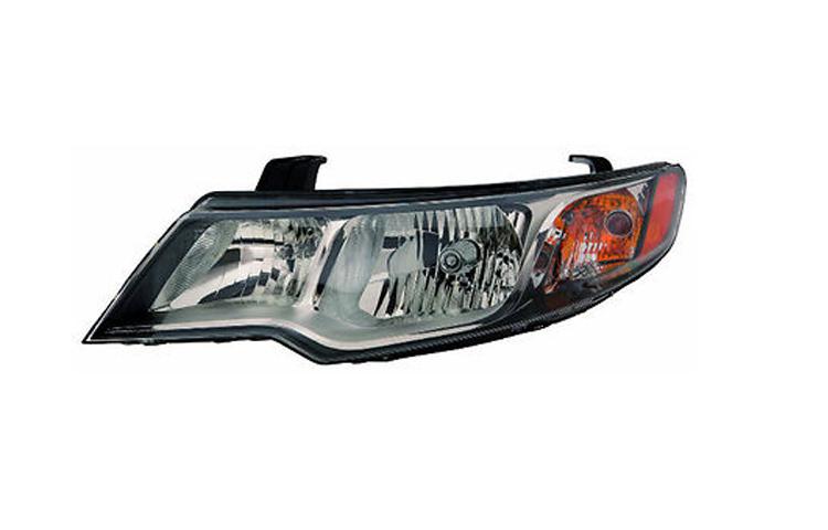 Depo driver & passenger side replacement headlight 09-10 fit kia forte coupe 2dr