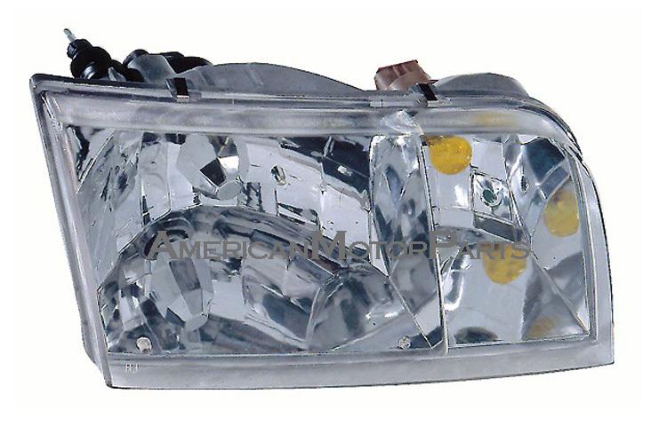 Eagleeye driver & passenger replacement headlight 98-07 ford crown victoria