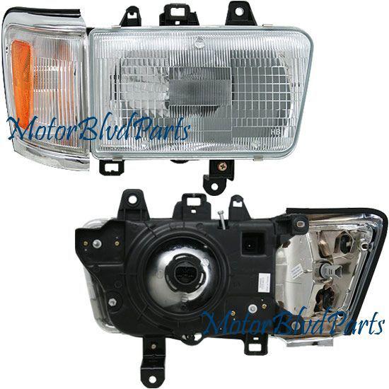 92-95 4runner headlight+corner light passenger right rh