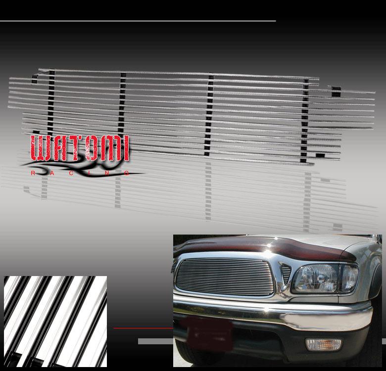 01-04 toyota tacoma front upper billet grille grill 1pc