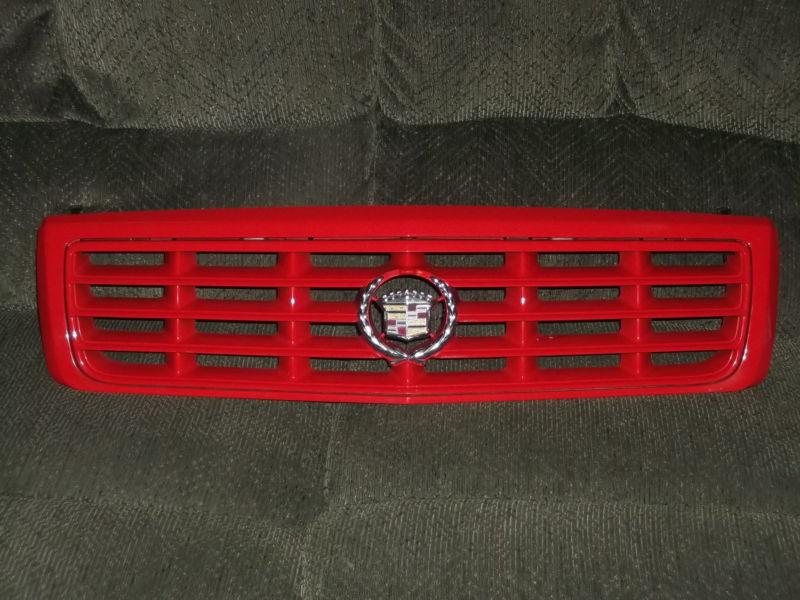 96-01 cadillac eldorado grille grill "beautiful red"