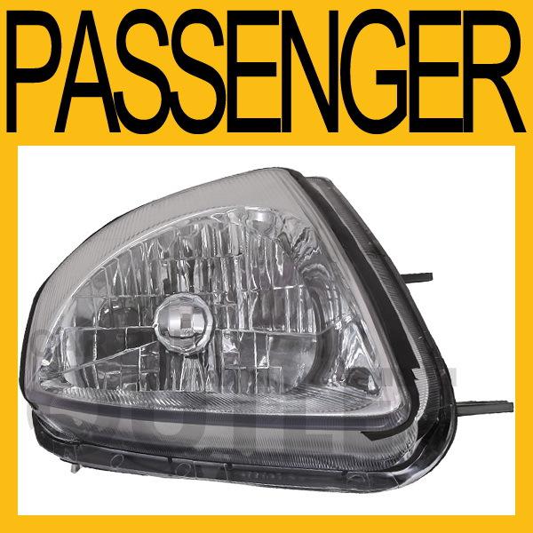 02-05 mitsubishi eclipse right head light lamp assembly passenger side new r/h