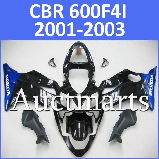 Fit honda 01 02 03 cbr 600f f4i 2001 2002 2003 fairing kit abs plastics c23 d13