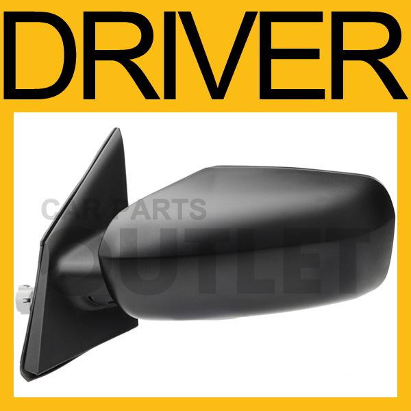 04-08 mitsubishi galant de power heated side mirror l/h