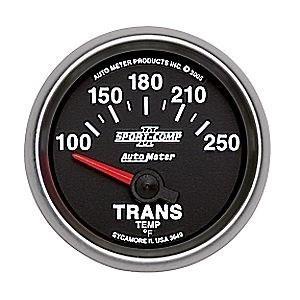 Autometer 2-1/16in. trans temp; 100-250 f; sse