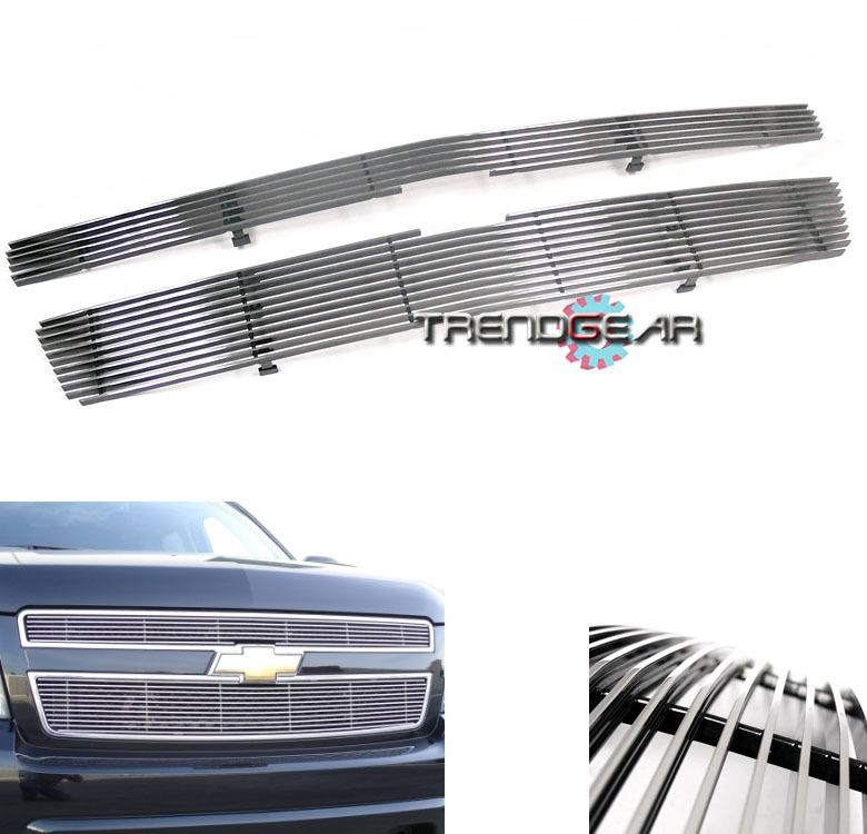 07-11 chevy avalanche/suburban/tahoe front upper billet grille insert 08 09 10