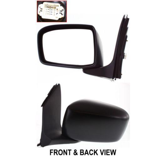 New drivers power side view mirror glass housing 05-10 honda odyssey