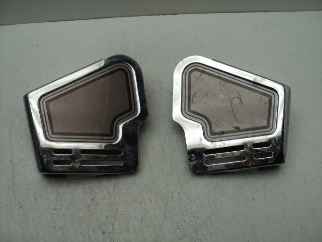 #3236 honda gl1200 goldwing aspencade left & right chrome covers (b)