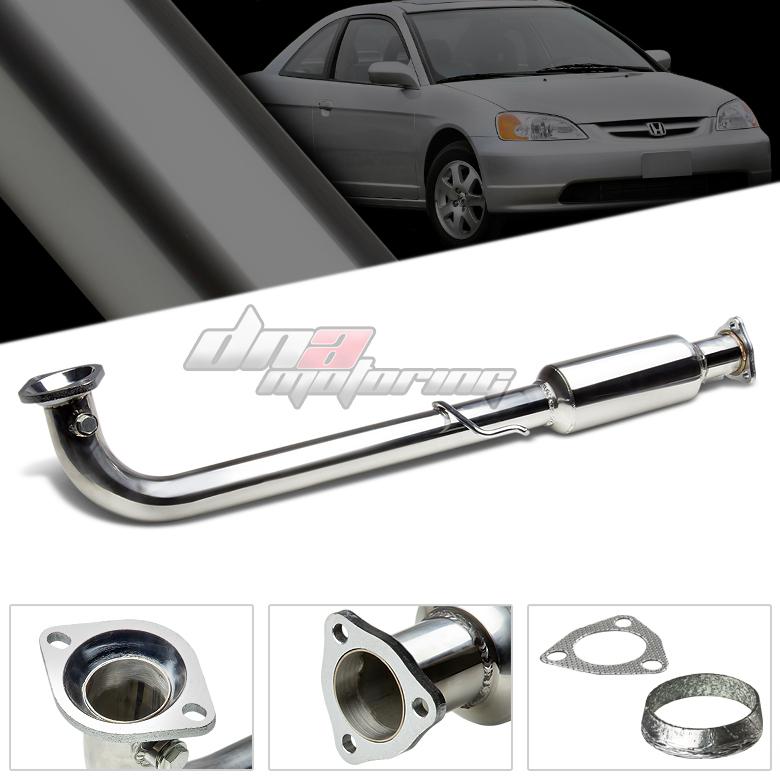 Civic 01-05 ex stainless steel performance downpipe down/pipe exhaust cat system