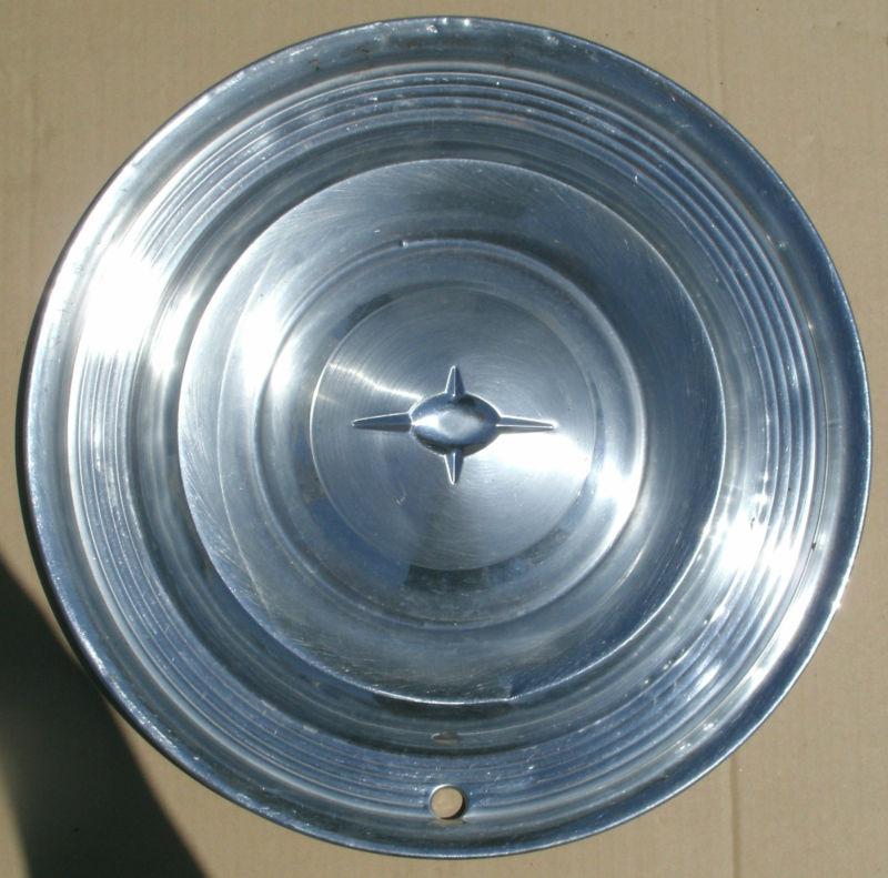 1957 57 oldsmobile 14" wheel cover hubcap classic cars oem olds original vintage