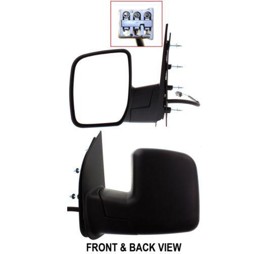 09-11 ford van econoline power door mirror left lh driver side