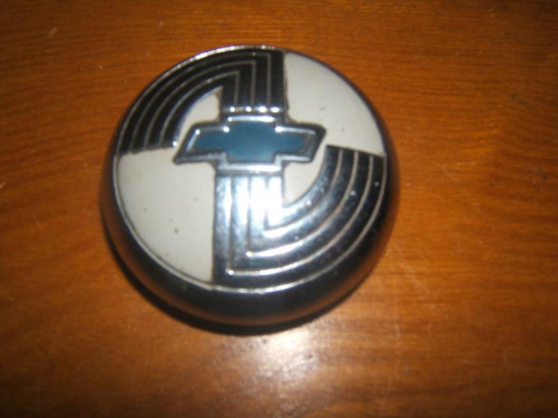 Vintage chevy 2 tone gas cap