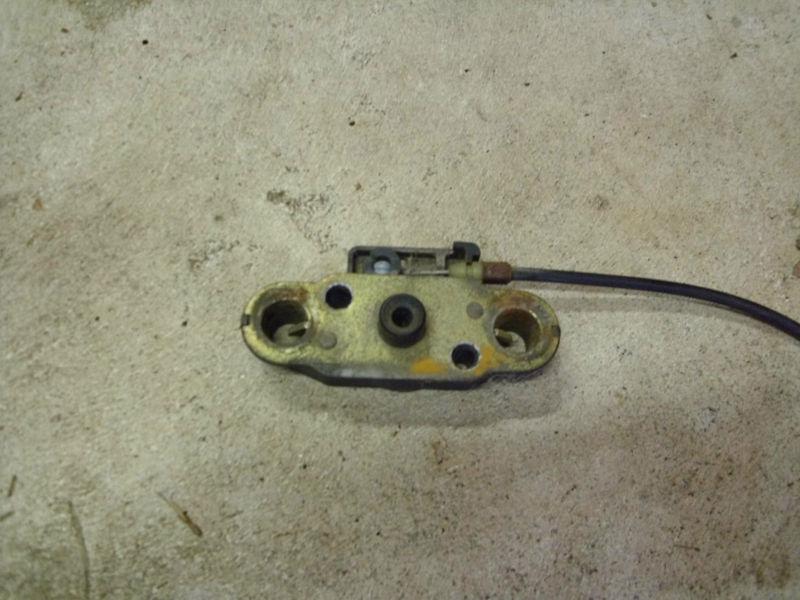 Suzuki gsx 1100 g seat latch and cable