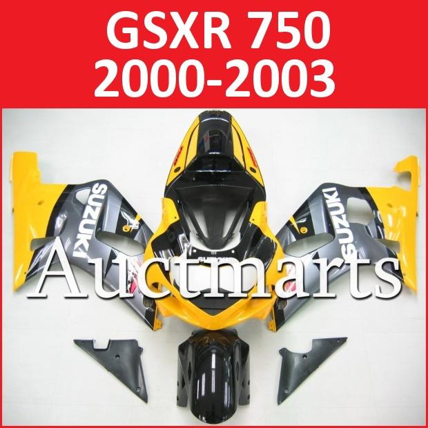 Fit suzuki 00 01 02 03 gsxr 750 gsx-r750 2000 2001 2002 2003 fairing k1 b3 a11