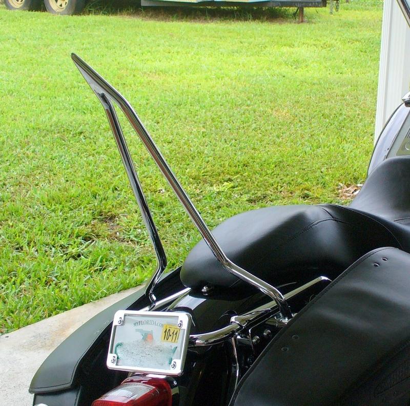 2006-2012 harley softail 25" teepee xtreme custom sissy bar w/ mounting kit