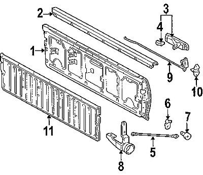 Toyota 6571704020 genuine oem factory original protector