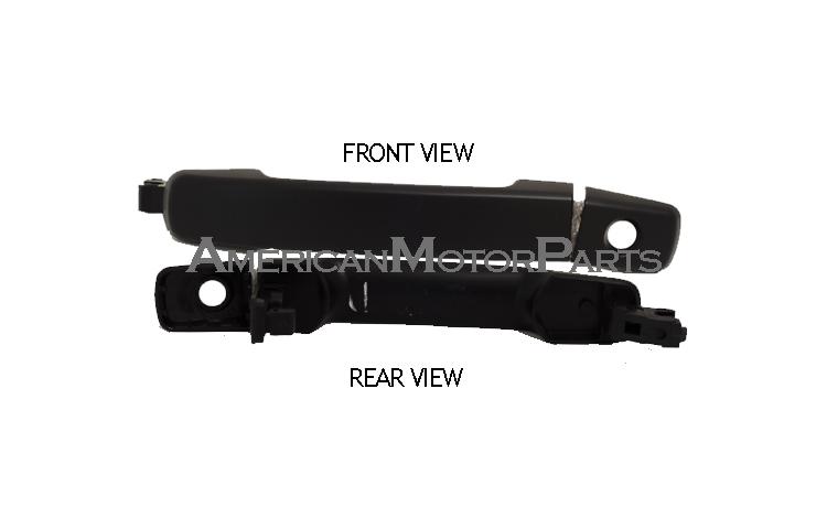 Depo left or right outside front/rear texture black door handle nissan