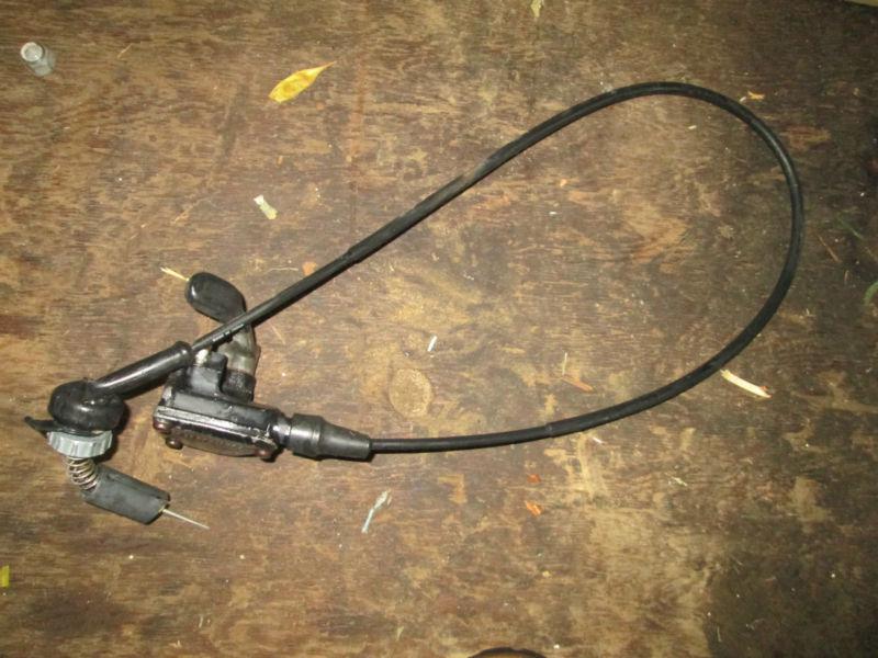 92 yamaha timberwolf 250cc 2wd throttle cable/complete